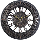Large Wall Clock Black Modern | Elegant Wall Clock