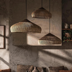 Rattan Boho Pendant Lamp