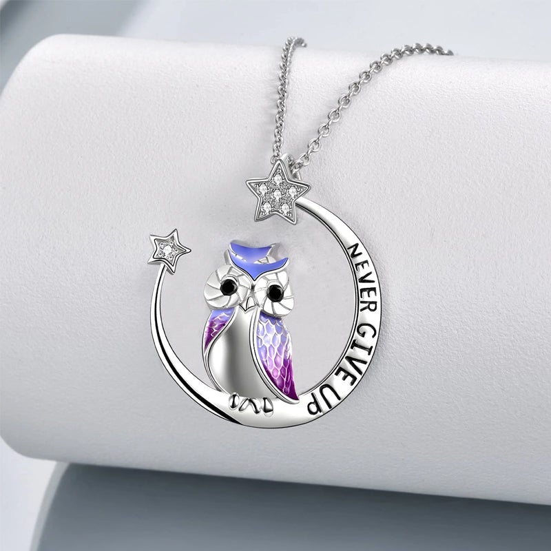 Never Give Up Inspirational Necklace