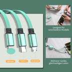 3 in 1 mobile charging cable