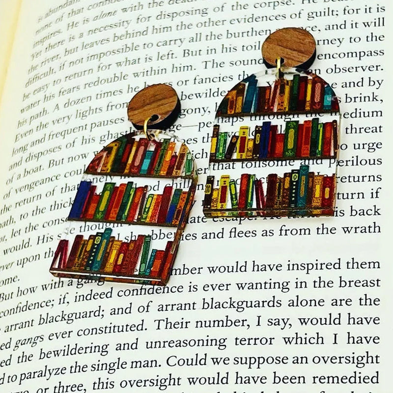 Beech Earrings / Earrings for Book Lovers