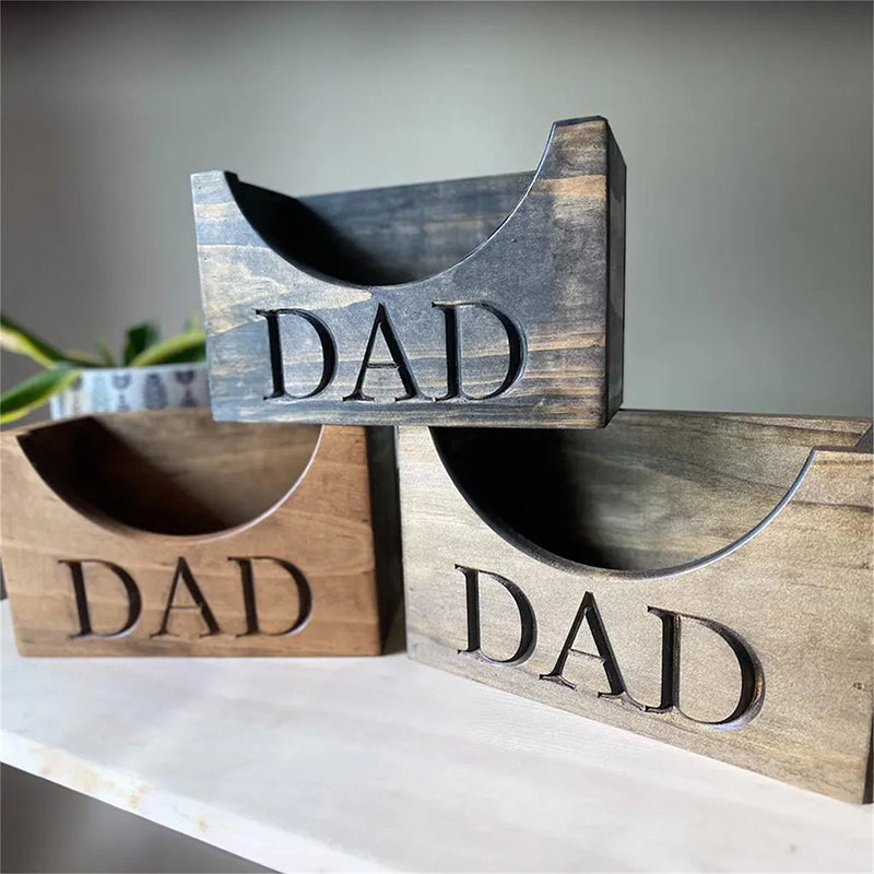 Father Wood Hat Holder