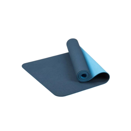 TPE Yoga Mat Non Slip Double Layer Exercise and Pilates Mat with Carry Bag