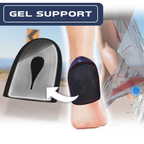Heel protection silicone sleeve padding