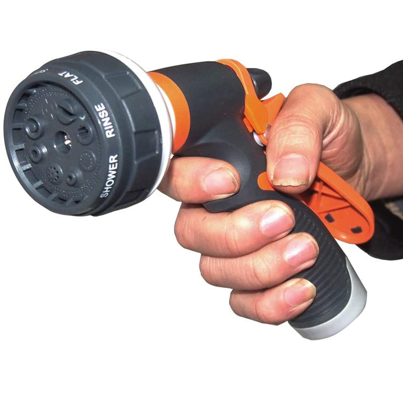 High pressure adjustable garden hose nozzle
