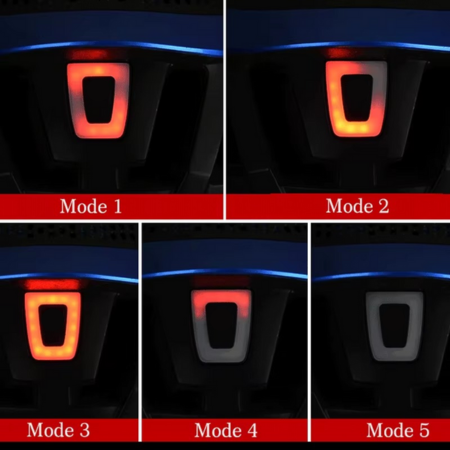 USB Rechargeable Waterproof LED Bike Tail Light for Night Riding Safety