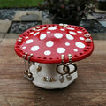 Cute Mushroom Earrings Holder