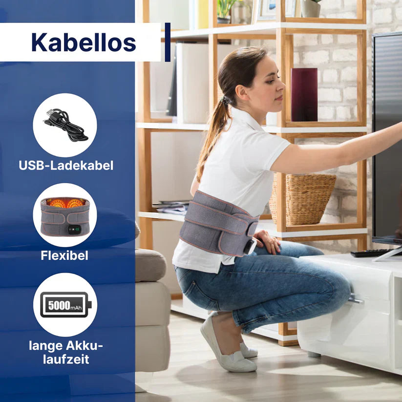 Orthopedic Back Support with Infrared Therapy - ThermaLum