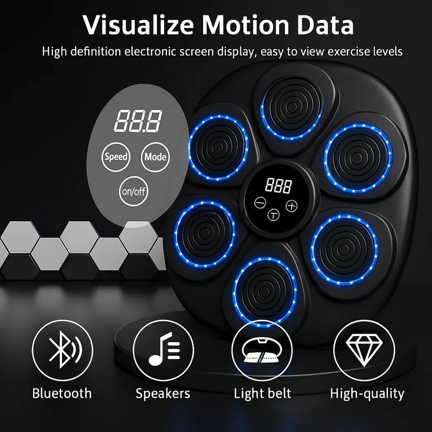 Music Boxing Pad with Targeting Features