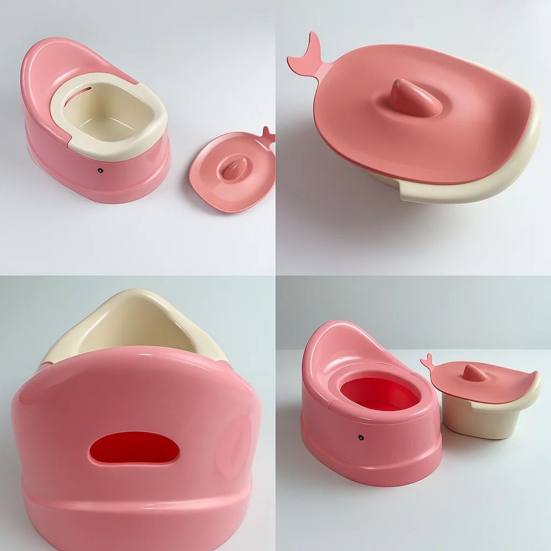 Slip Potty Chair – Child Safety – Removable Easy-Clean Bowl – Ergonomic Comfort – Stress-Free Toddler Potty Training Aid