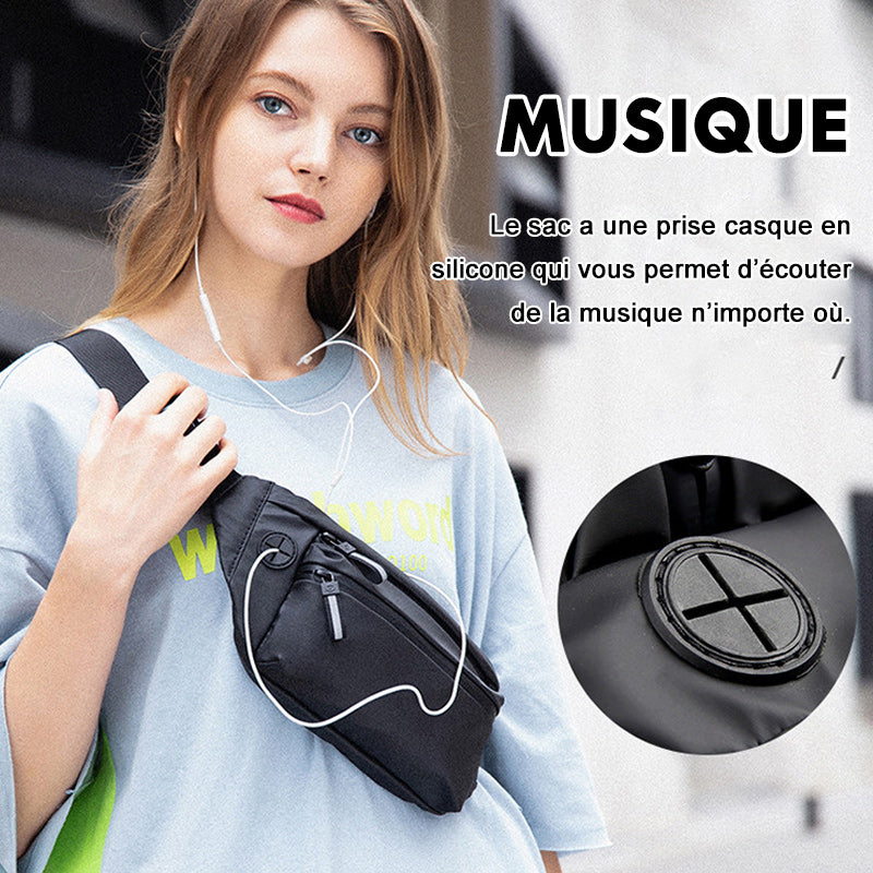 Ciaovie Hip Bag Waterproof Adjustable