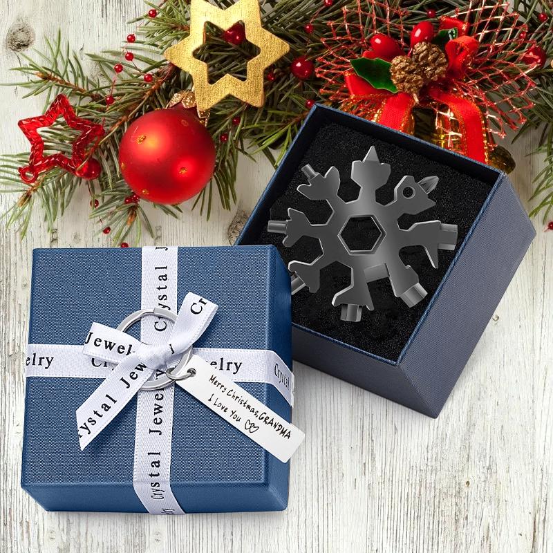Snowflake - MultiTool 18-in-1 Stainless Steel Portable for Outdoor Adventures