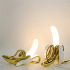 Golden Banana LED Table Lamp