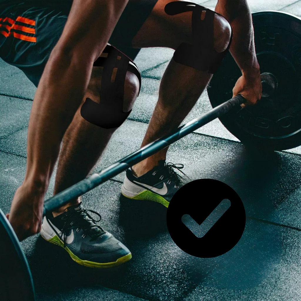 Knee Tape FlexiSupport – Pre-manufactured Kinesio tape for direct support