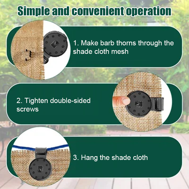 Hooks for Sunshade Net (10 pieces)