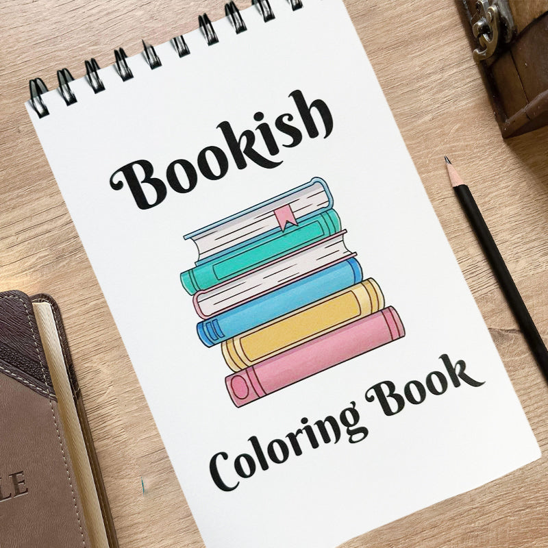 Booklover Coloring Book
