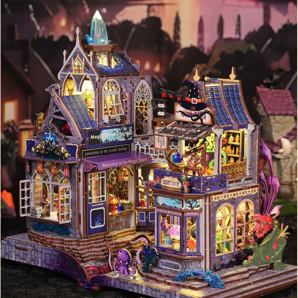 The Gate of the Secret Realm DIY Mini House Kit l DIY Miniature Kit