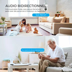 Wireless security camera without cables with light bulb
