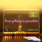 LED-Whiteboard with Colors