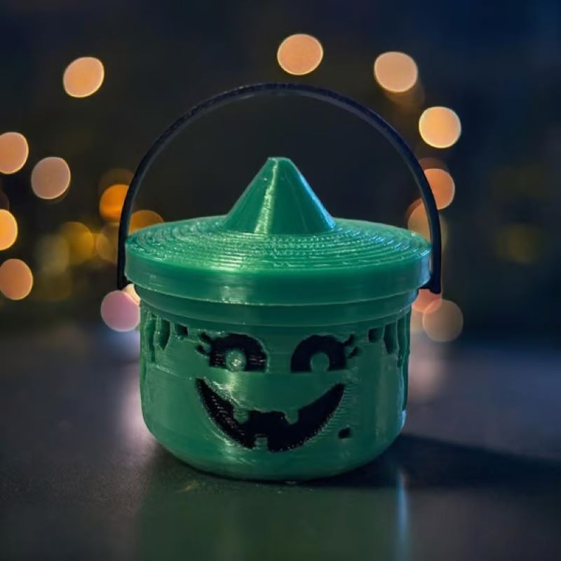 Spooky Mini Boo Bucket Figurines