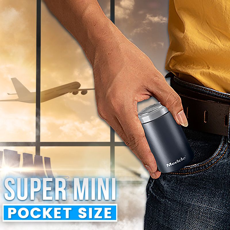 Compact, washable electric razor