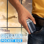 Compact, washable electric razor