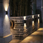 LuxeSolar Elegant LED Wall Lamp | Sustainable solar energy with automatic operation