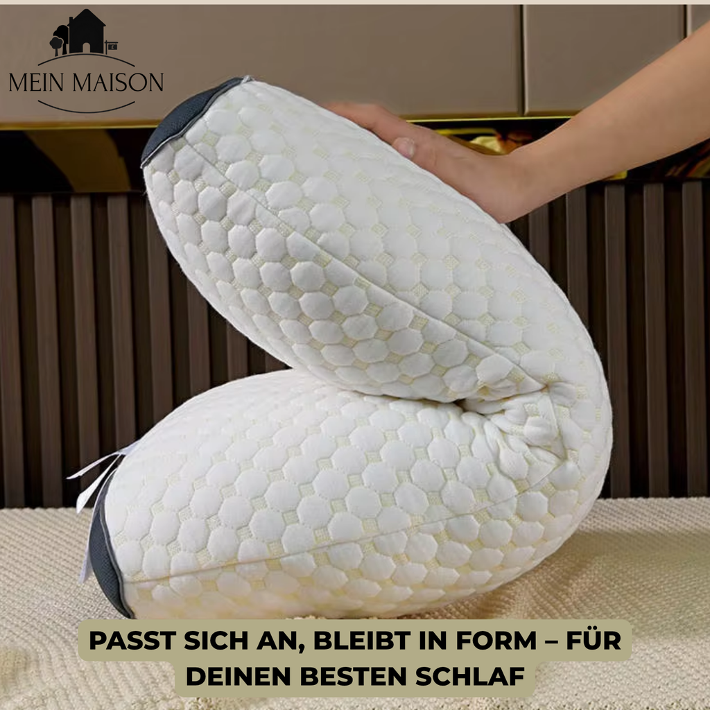 Ergonomic Neck Pillow Memory Foam Breathable Contour