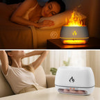 Relieves Dry Air and Aids Sleep – Himalayan Salt Crystal, Quiet Mist and Calming Home Air Wellness
