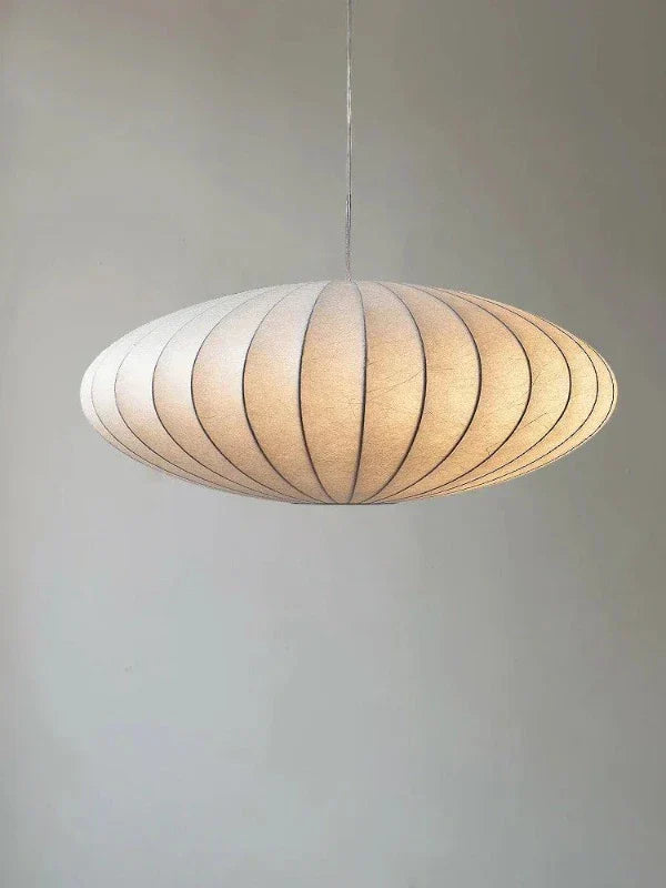 SilkCrown - Silk Pendant Lamp with Crystals