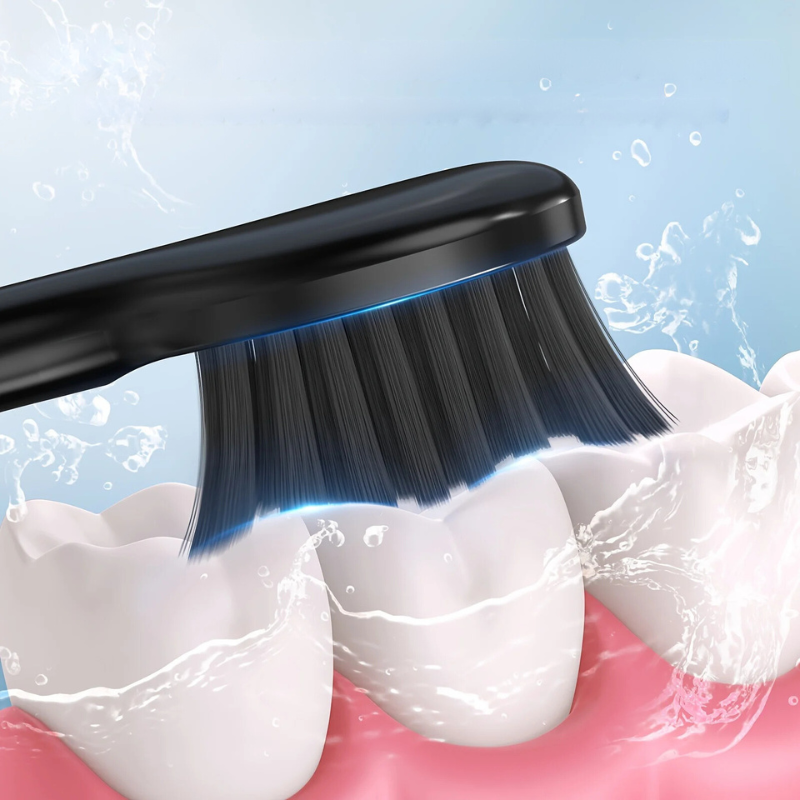 GlowSmile Sonic Toothbrush – Rechargeable with 5 Modes and 8 Brush Heads