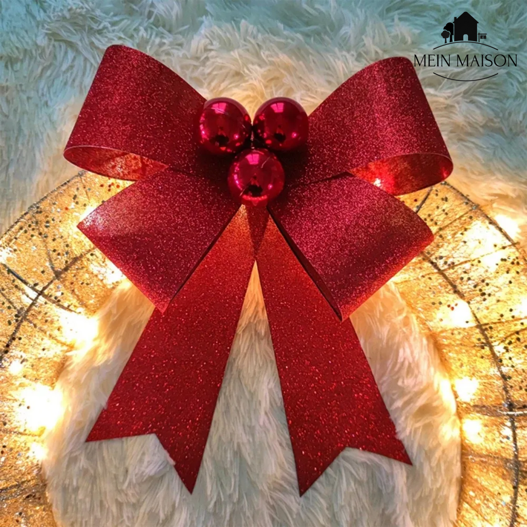 GlowBow – The glowing Christmas wreath garland for festive elegance