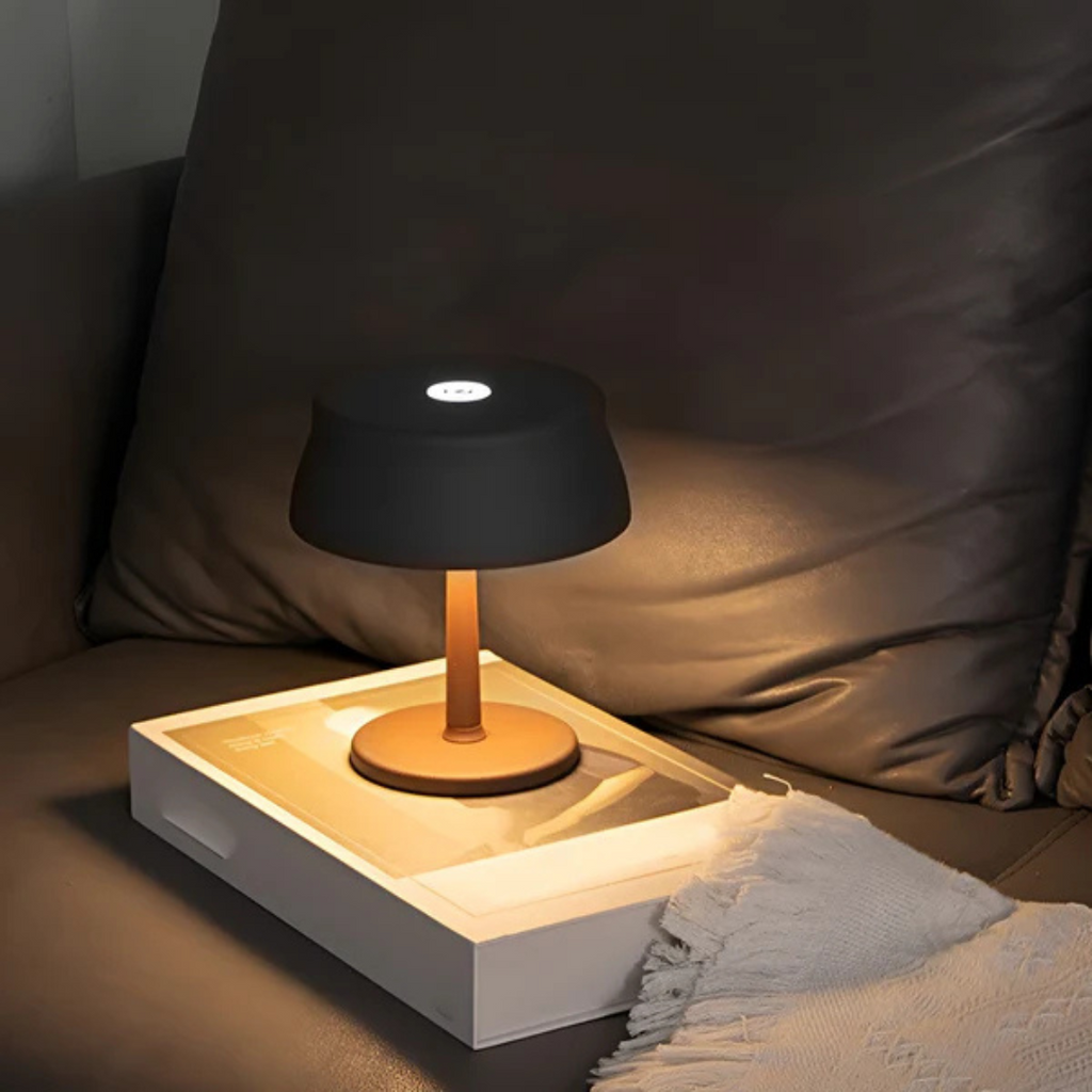 Rechargeable Wireless LED Table Lamp with Touch Control and 1800 mAh Battery
