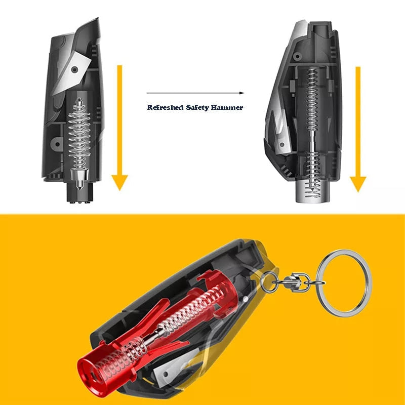 Improved 3 in 1 Car Window Breaker