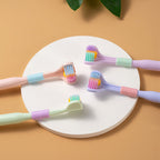 Three-sided toothbrush