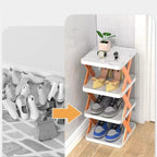 Foldable Multi-Layer Shoe Rack, Shoe Storage Organizer