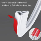 Silicone water-retaining strip