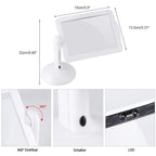 Hands-free Desktop Magnifier with LED