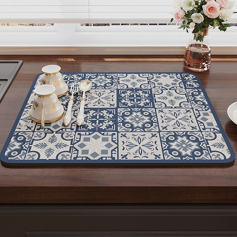 Retro Quick-drying Water-repelling Mat for Kitchen-Bar-Countertops
