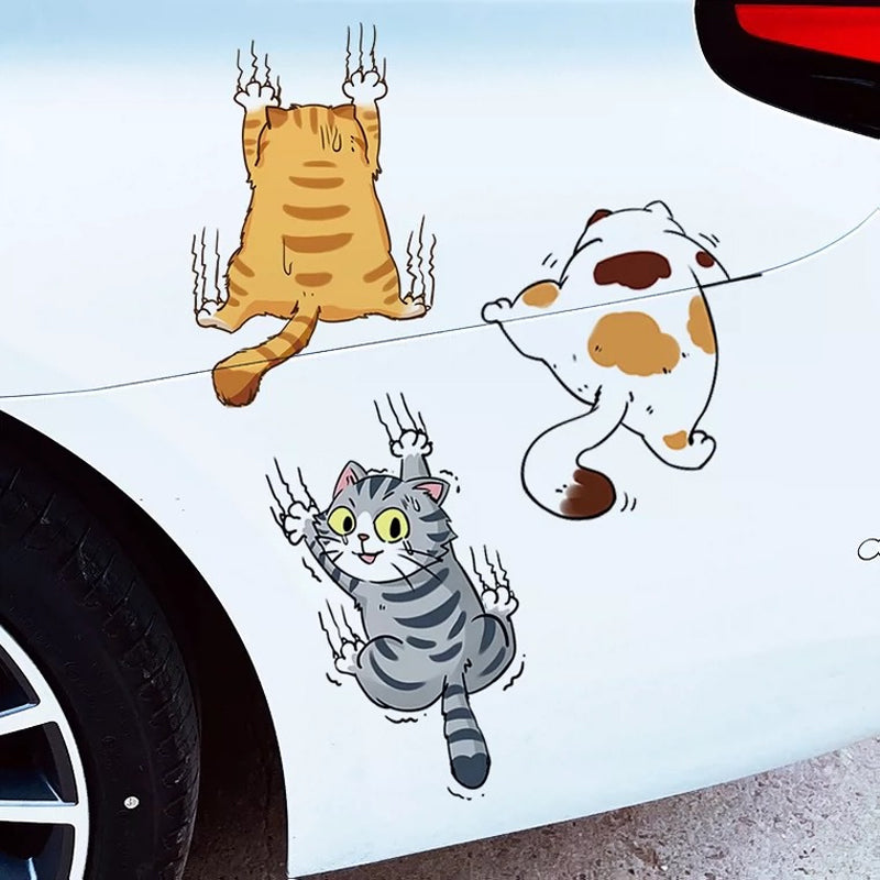 Cute Cat Cartoon Stickers Car Stickers