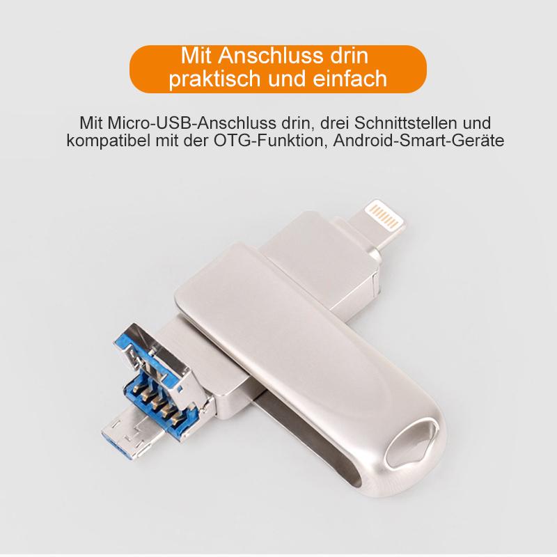 3-IN-1 Mobile USB Stick