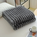 Plush Fleece Blanket, Soft and Warm Throw for Couch or Bed