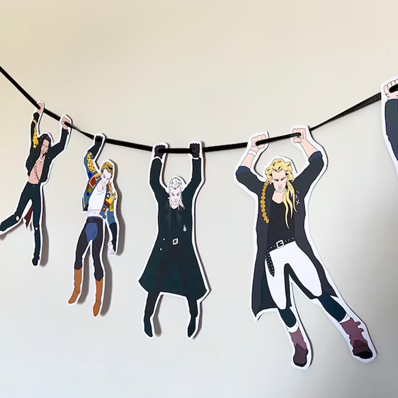 Halloween Santa Carla Vampire Garland Horror Decoration
