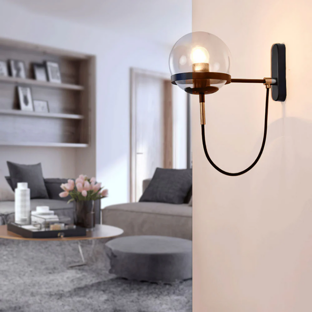 Stylish Glass Wall Lamp