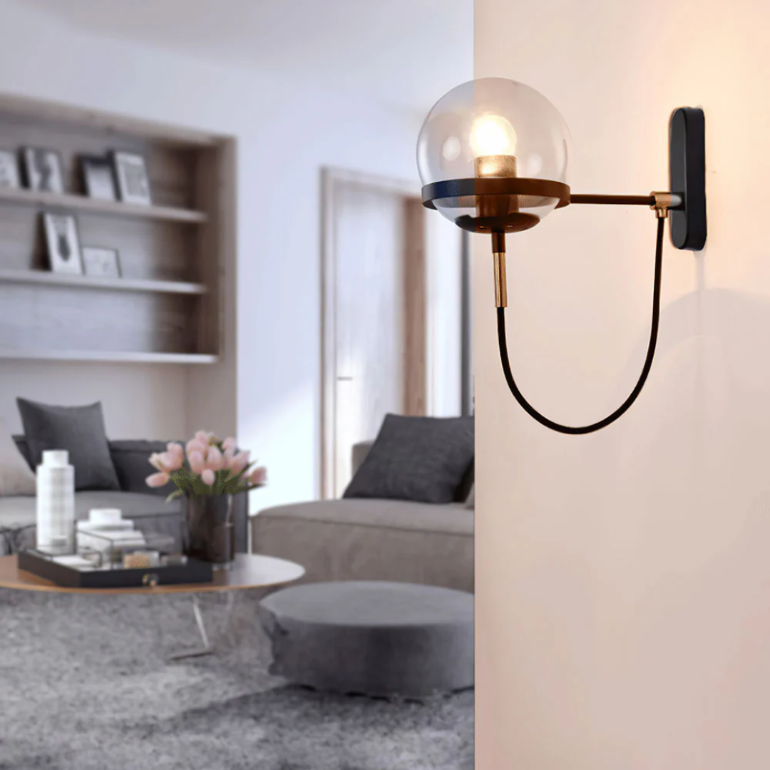 Stylish Glass Wall Lamp