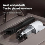 Cordless handheld vacuum cleaner for the car