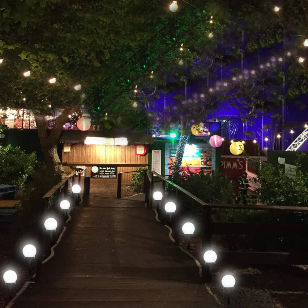 3-piece set waterproof LED solar lights for the garden