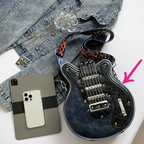 Elevate your style with the Rockstar guitar bag shoulder bag chic