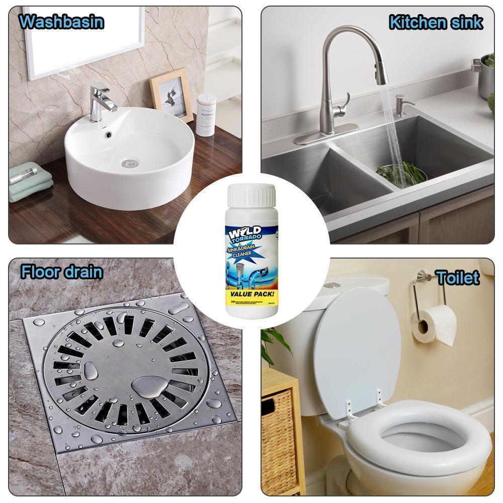 Powerful Drain and Drain Cleaner, Sink Cleaner