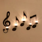 🎼Black Musical Note Wall Light